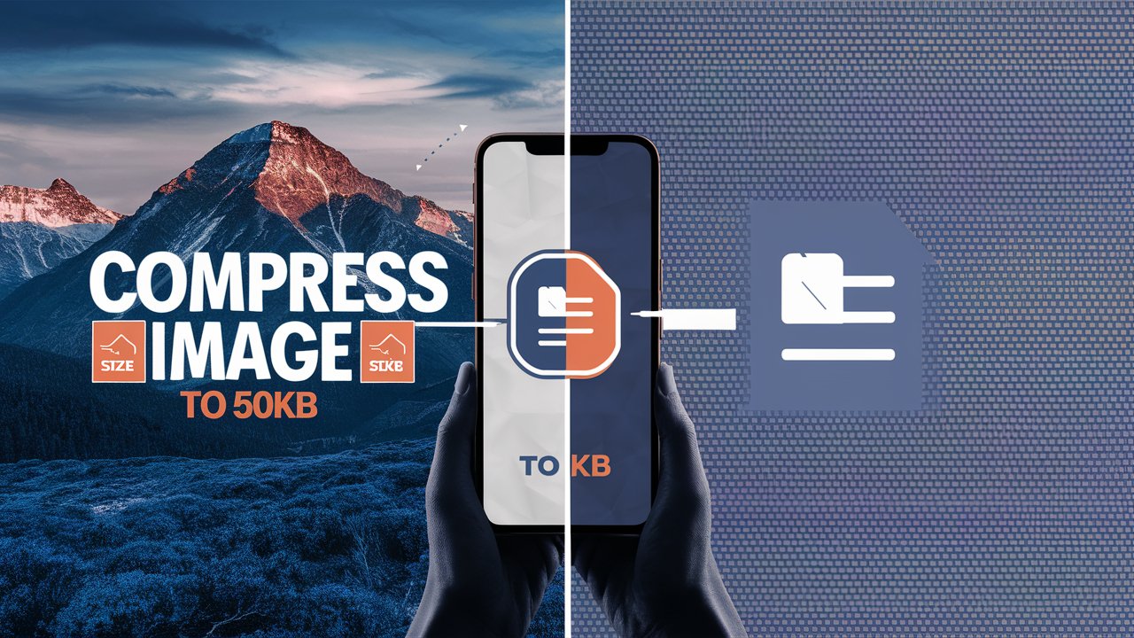 How to compress image to 50kb